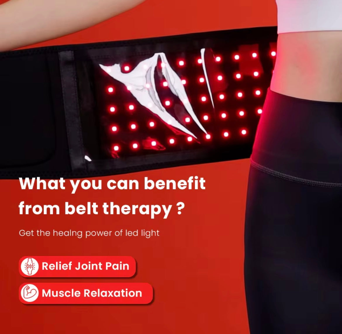 Cordless Infrared Light Therapy Belt