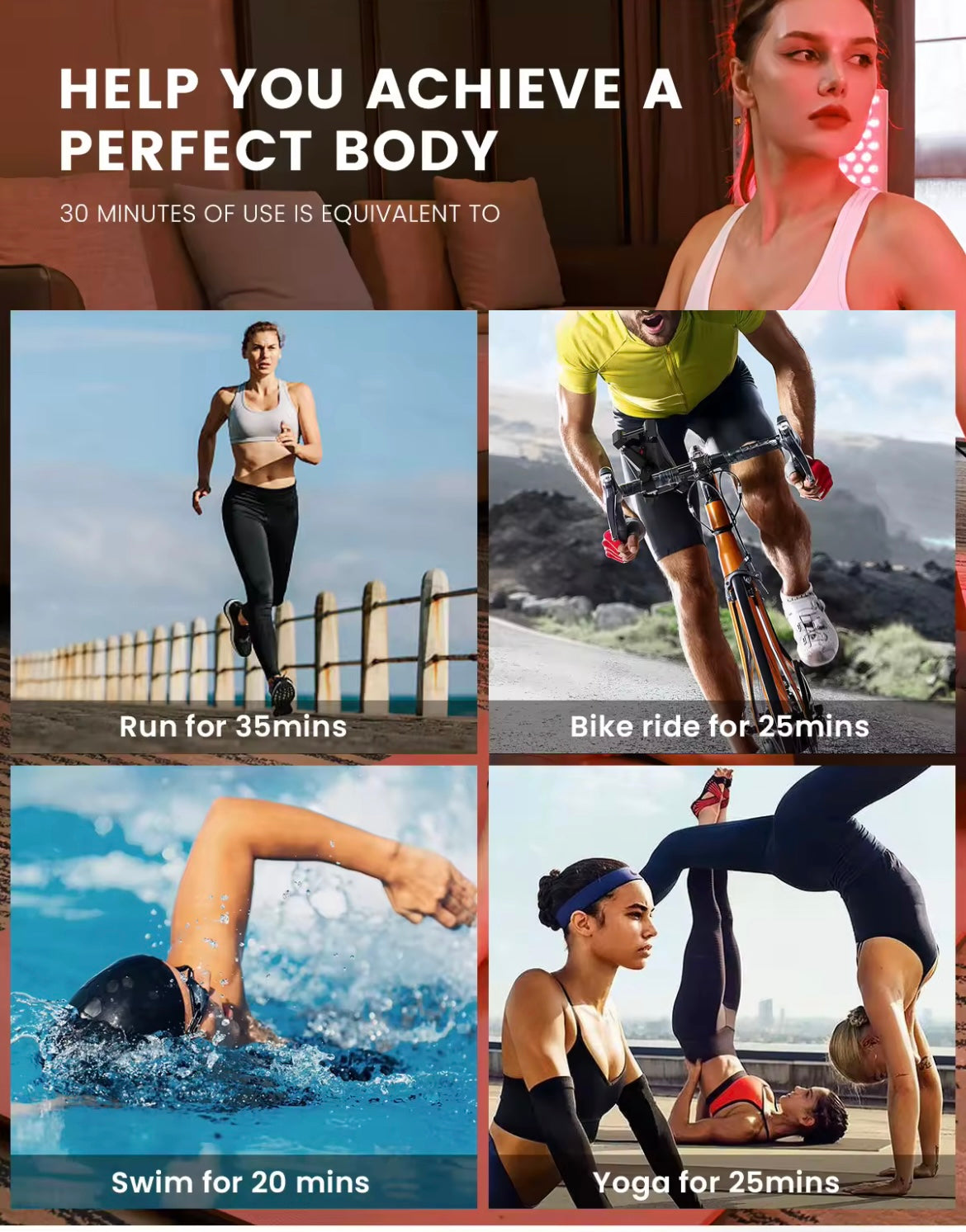 Cordless Infrared Light Therapy Belt